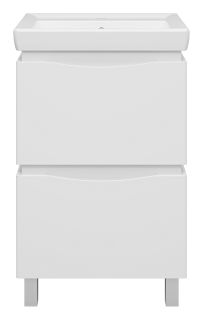 Напольная тумба под раковину Misty Венера 55см белый